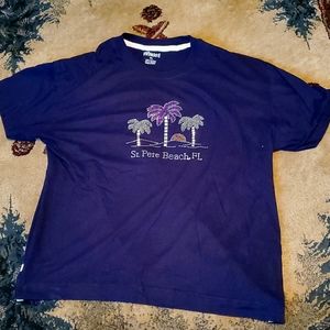 St. Pete's Beach Tee Shirt XL